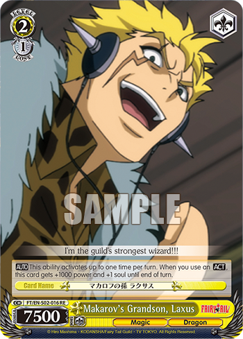 Makarov's Grandson, Laxus